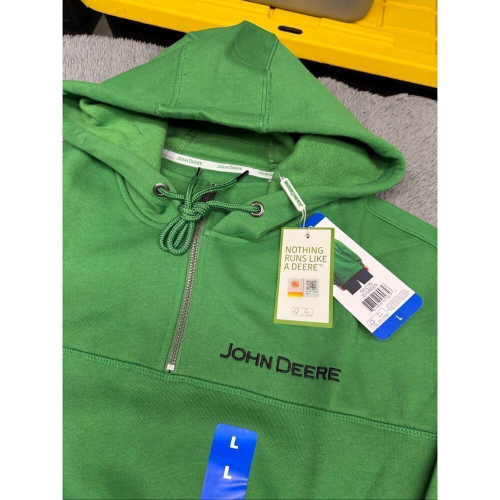Premium Quality John Deere Men’s Large Hoodie!
